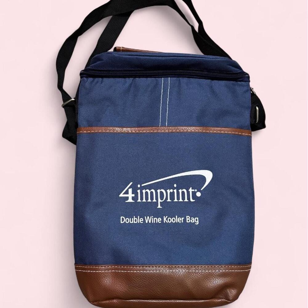 4imprint double wine kooler bag